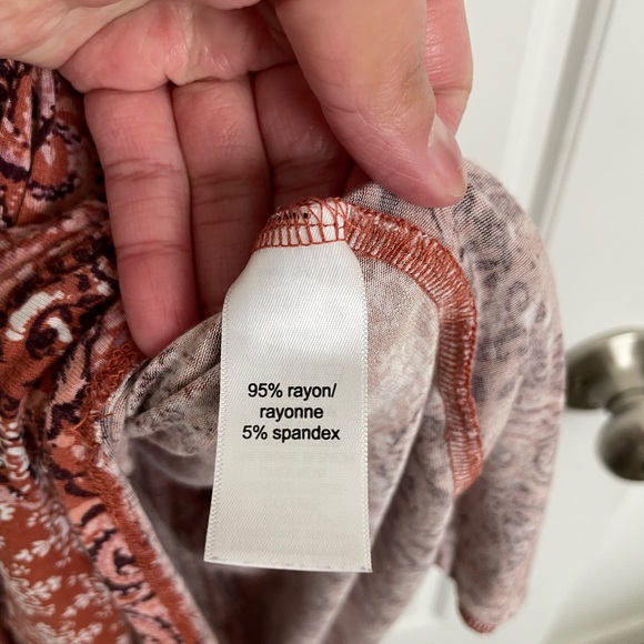 Maurice’s Causual Paisley Print Romper - Size Lg - Picture 4 of 10